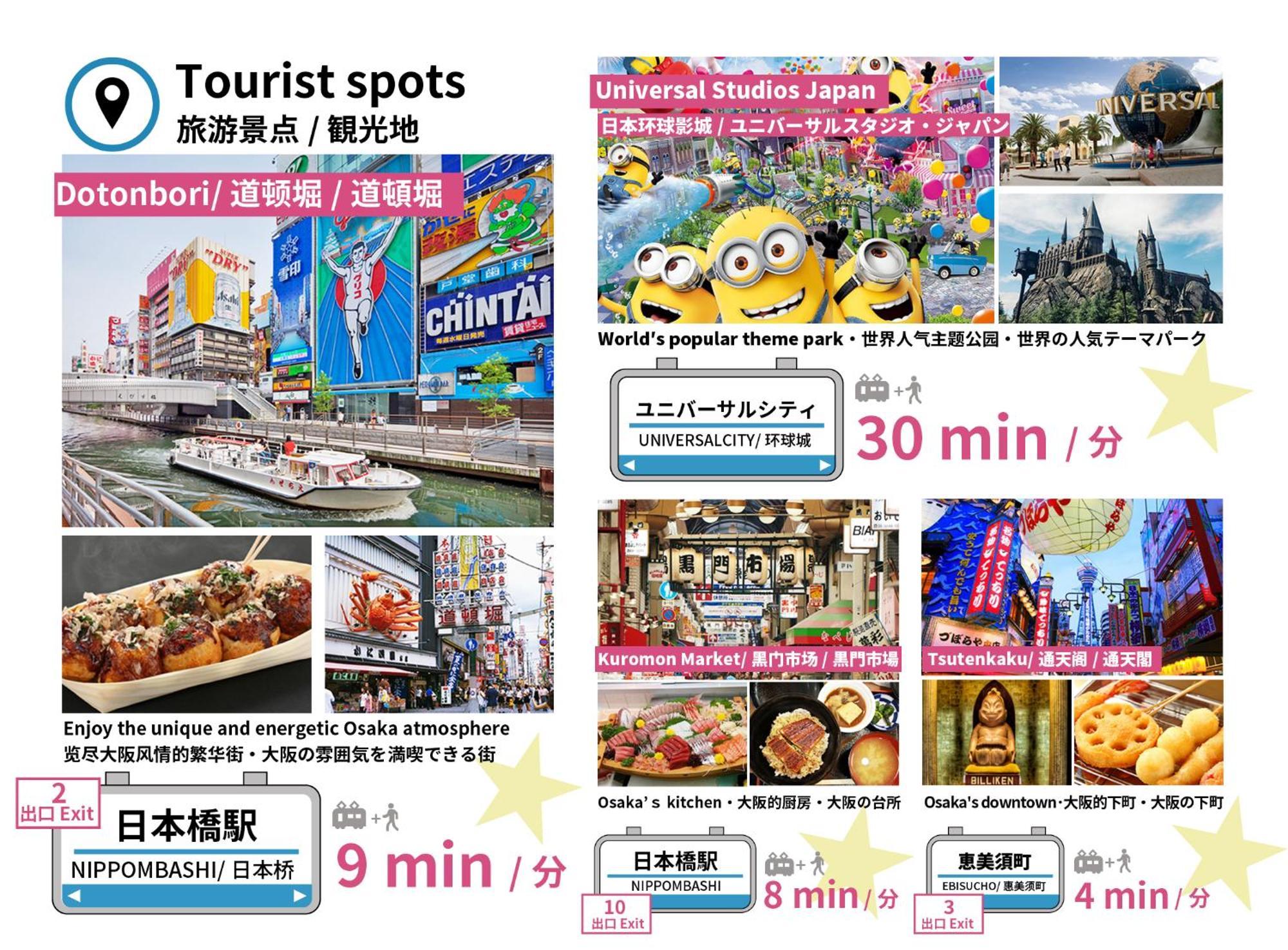Fds En Osaka Apartment Ngoại thất bức ảnh
